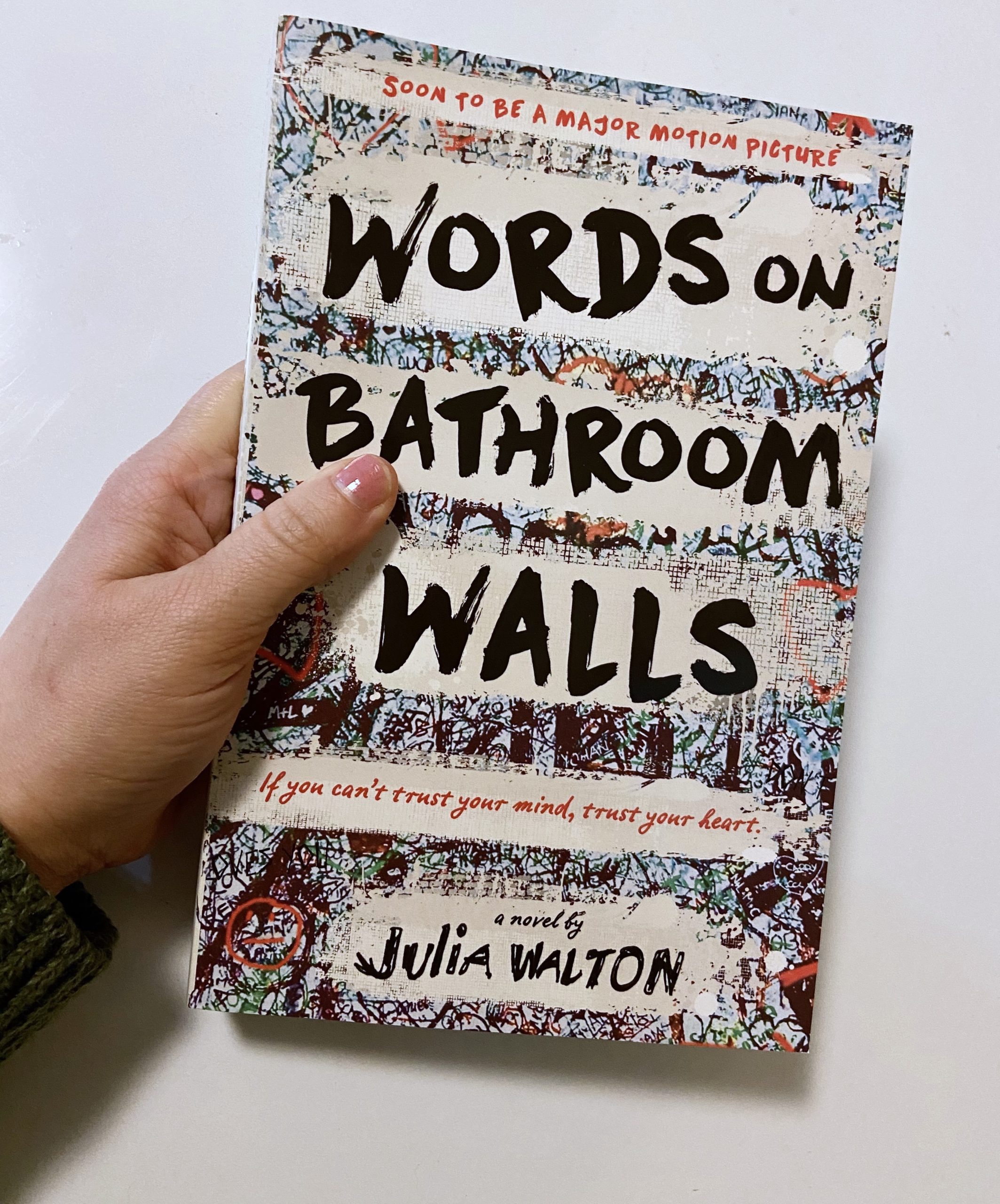 words on bathroom walls books