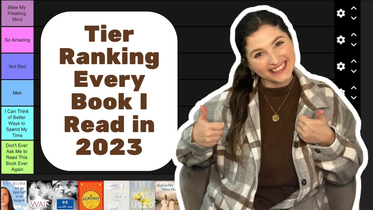 Tier Ranking Every Book I Read in 2023