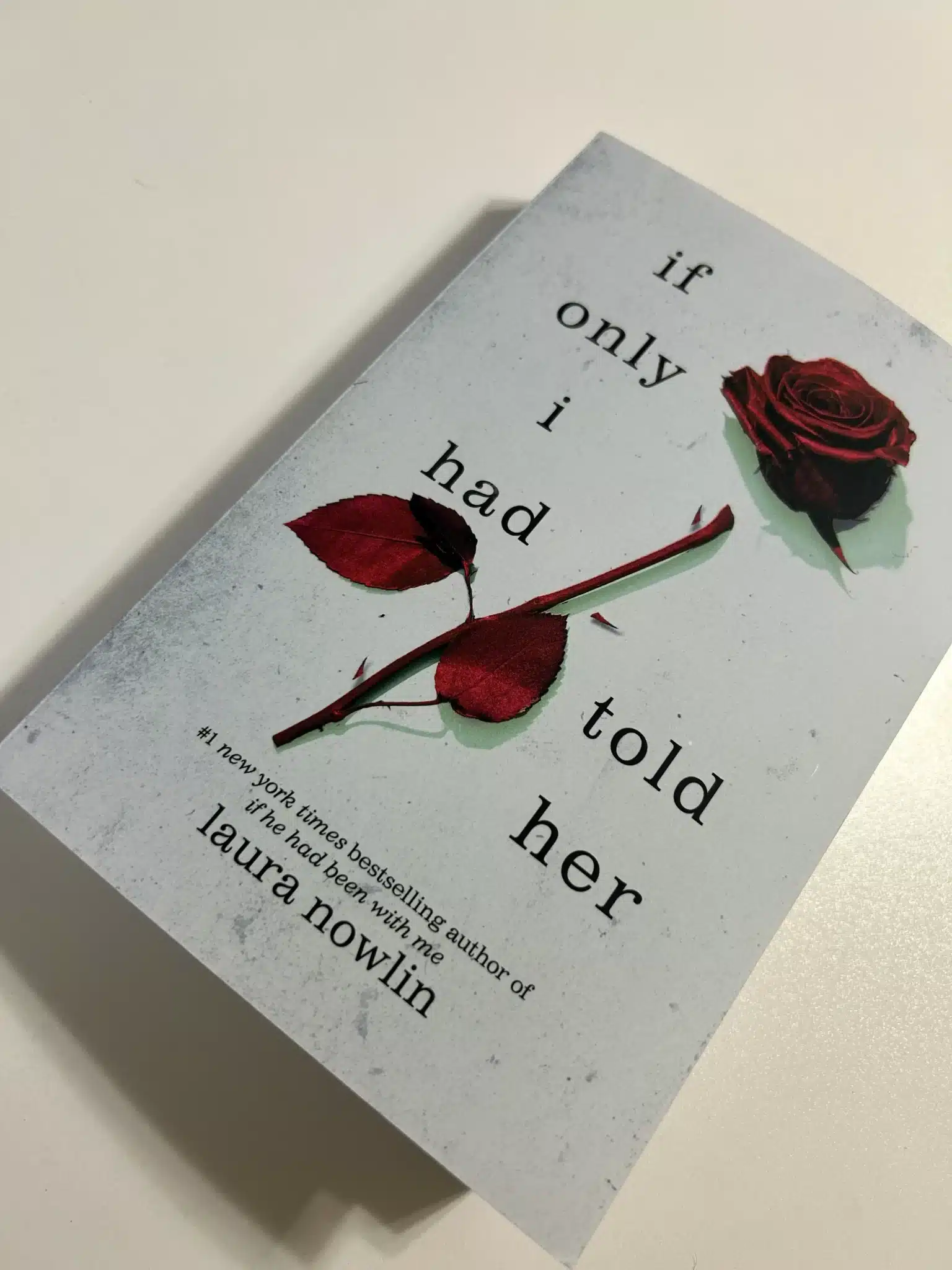 Book Review: If Only I Had Told Her by Laura Nowlin